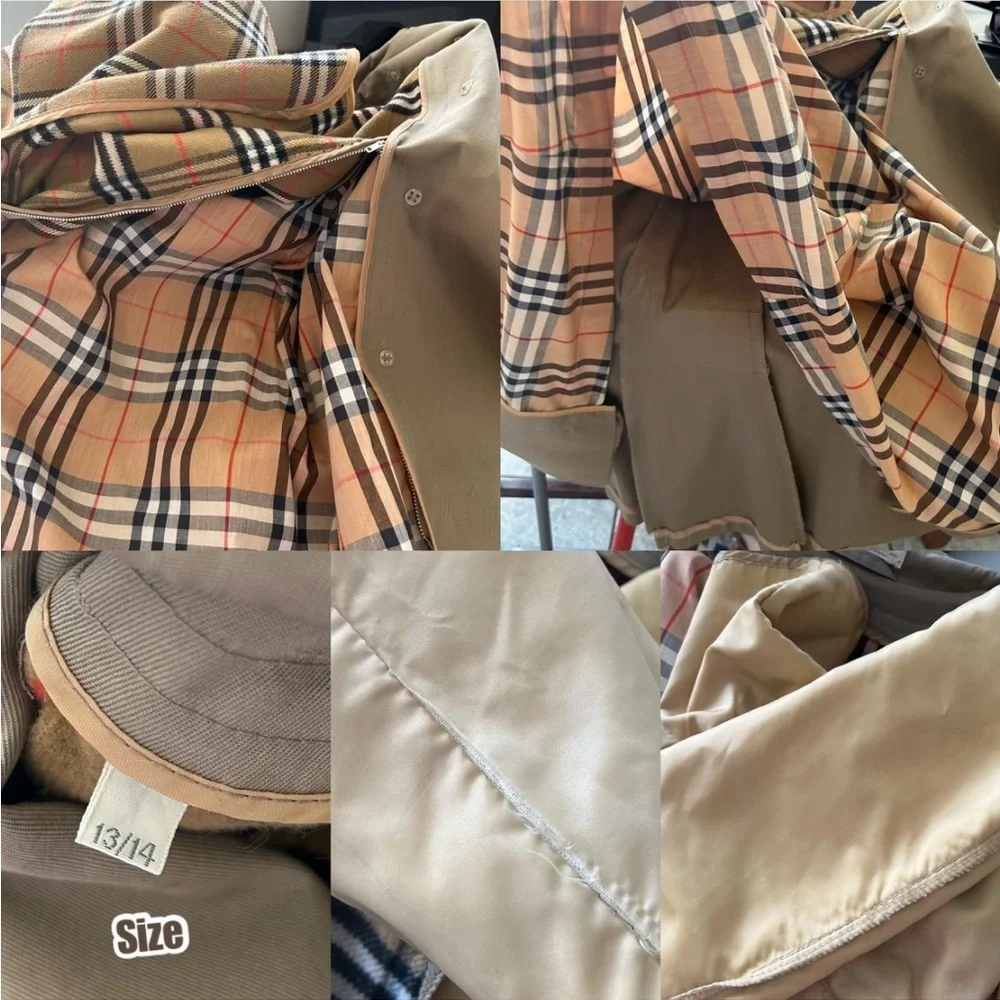 Vintage 1970s Forecaster of Boston Trench Coat size 13/14. - Picture 8 of 16